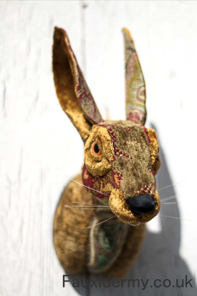 hare-taxidermy-fauxidermy-textile-trophy-head-fabric