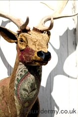 fallow-deer-buck-stag-fauxidermy-taxidermy-textile-fabric-trophy-head